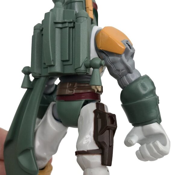 Hasbro 2015 Star Wars Mandalorian Boba Fett Figure 6" Hero Masters Accessories - Picture 9 of 12